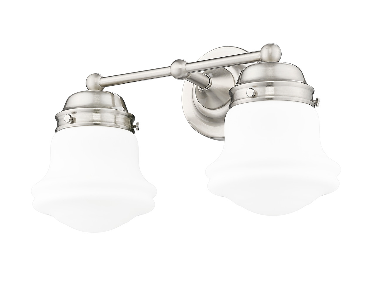 Z-LITE 735-2V-BN 2 Light Vanity, Brushed Nickel