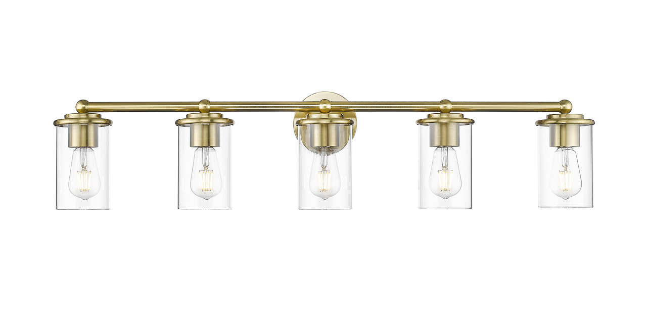 Z-LITE 742-5V-LG 5 Light Vanity, Luxe Gold