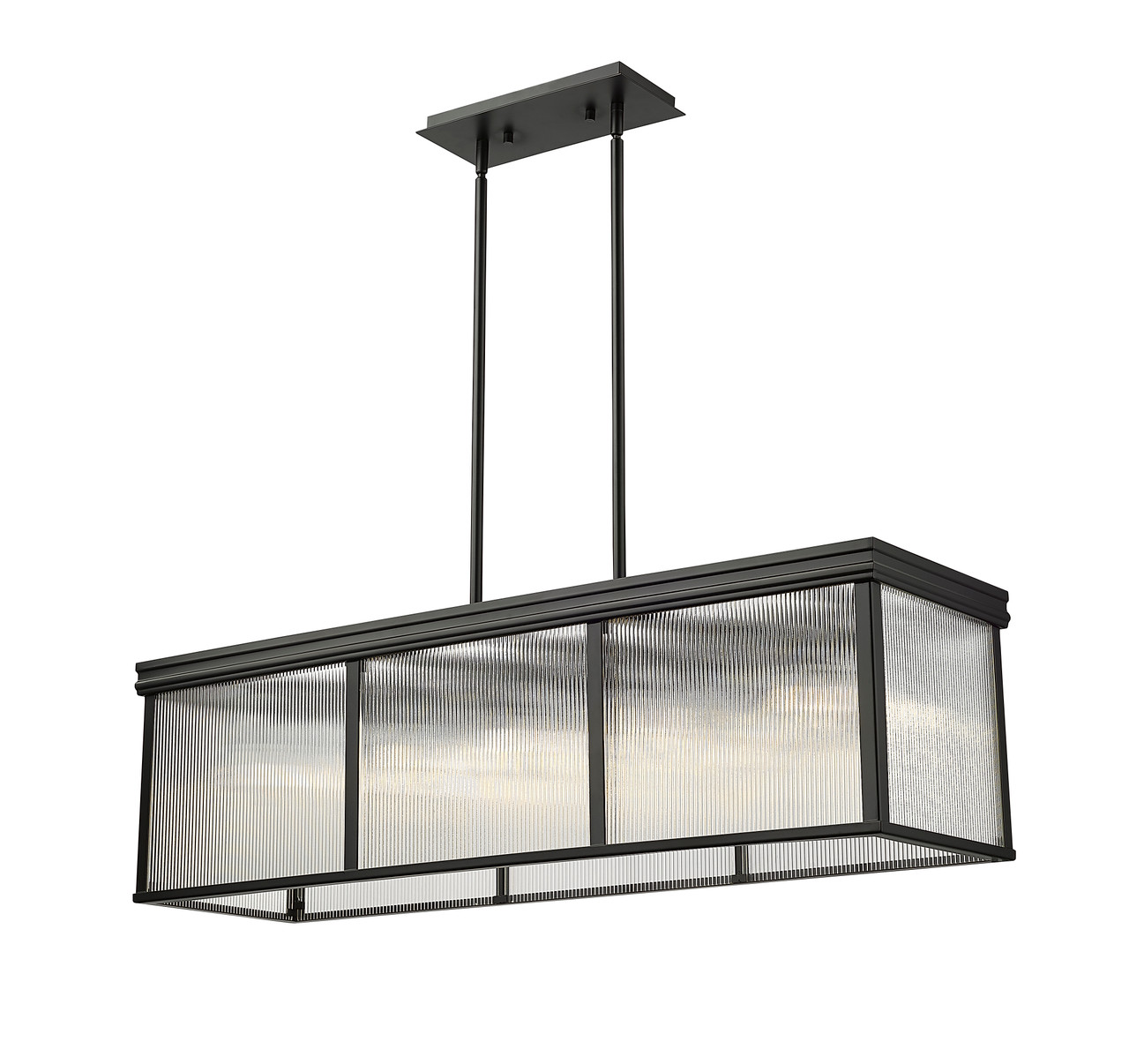 Z-LITE 7504-42L-MB 10 Light Pendant, Matte Black