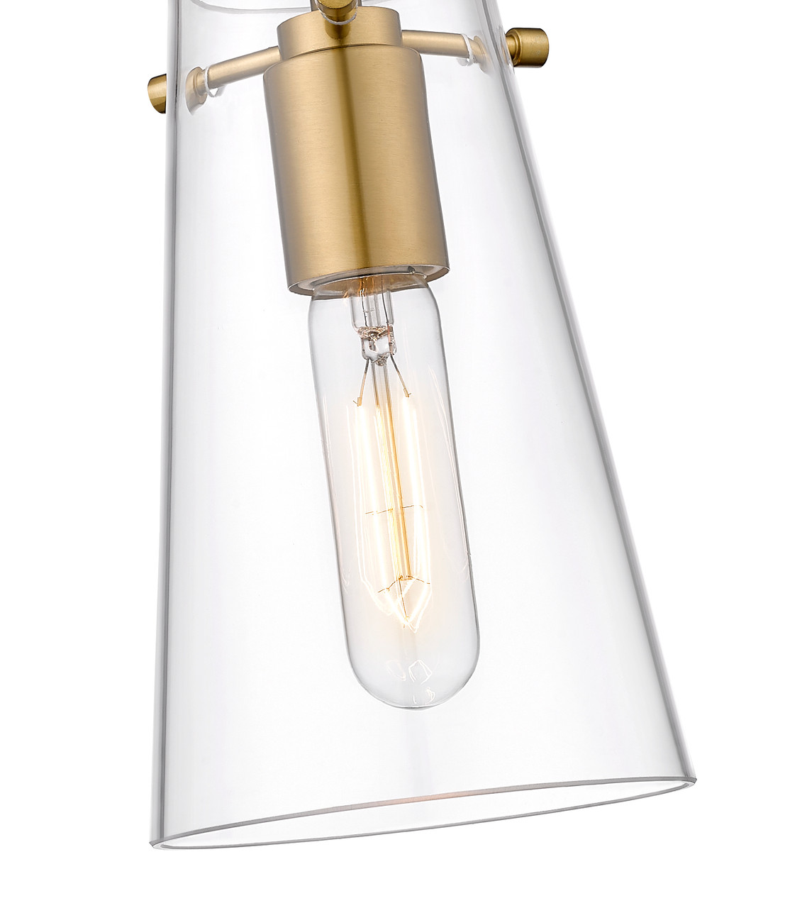 Z-LITE 7508MP-ROD-MGLD 1 Light Pendant, Modern Gold