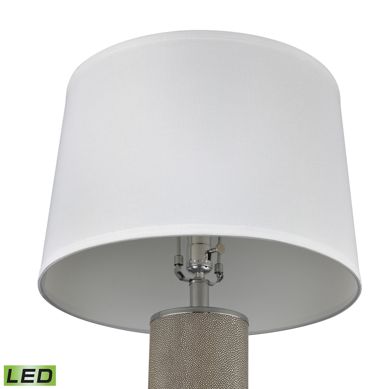 ELK HOME H0019-9521-LED Around the Grain 30'' High 1-Light Table Lamp - Includes LED Bulb