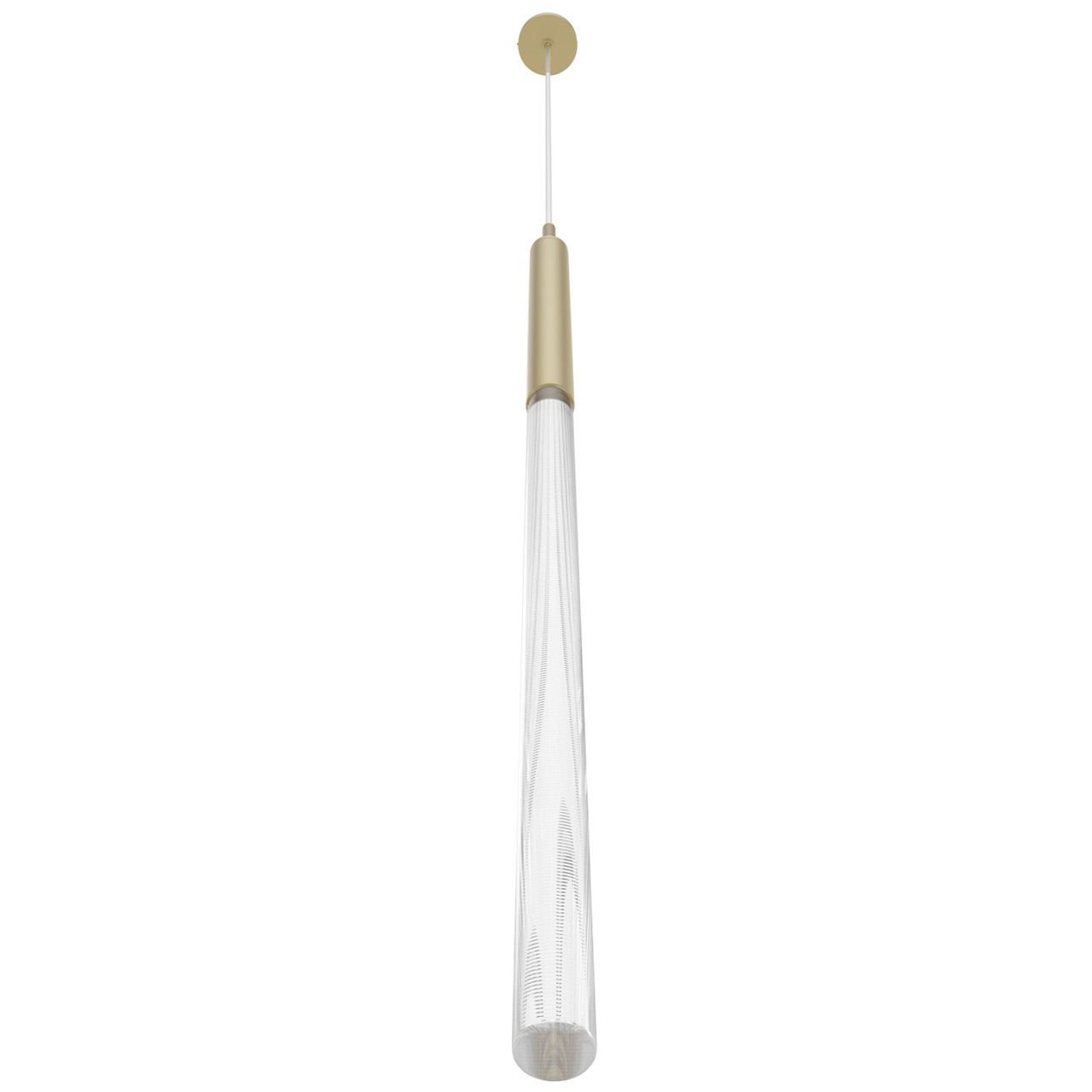 AVENUE LIGHTING HF2020-SNW-BB 1-Light PENDANT, BRUSHED BRASS