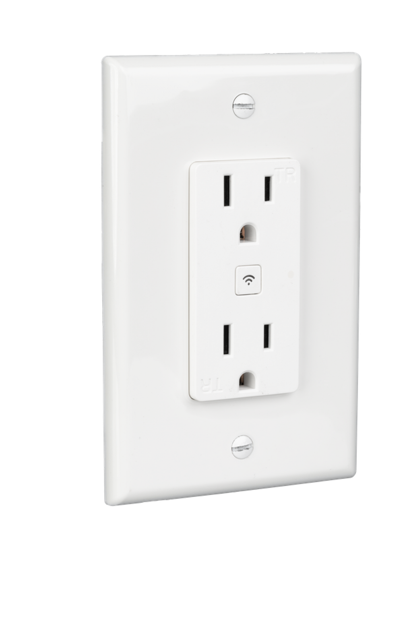 AMERICAN LIGHTING SPKPL-OUTLETW-2S-WH Spektrum+ Smart Outlet Plug