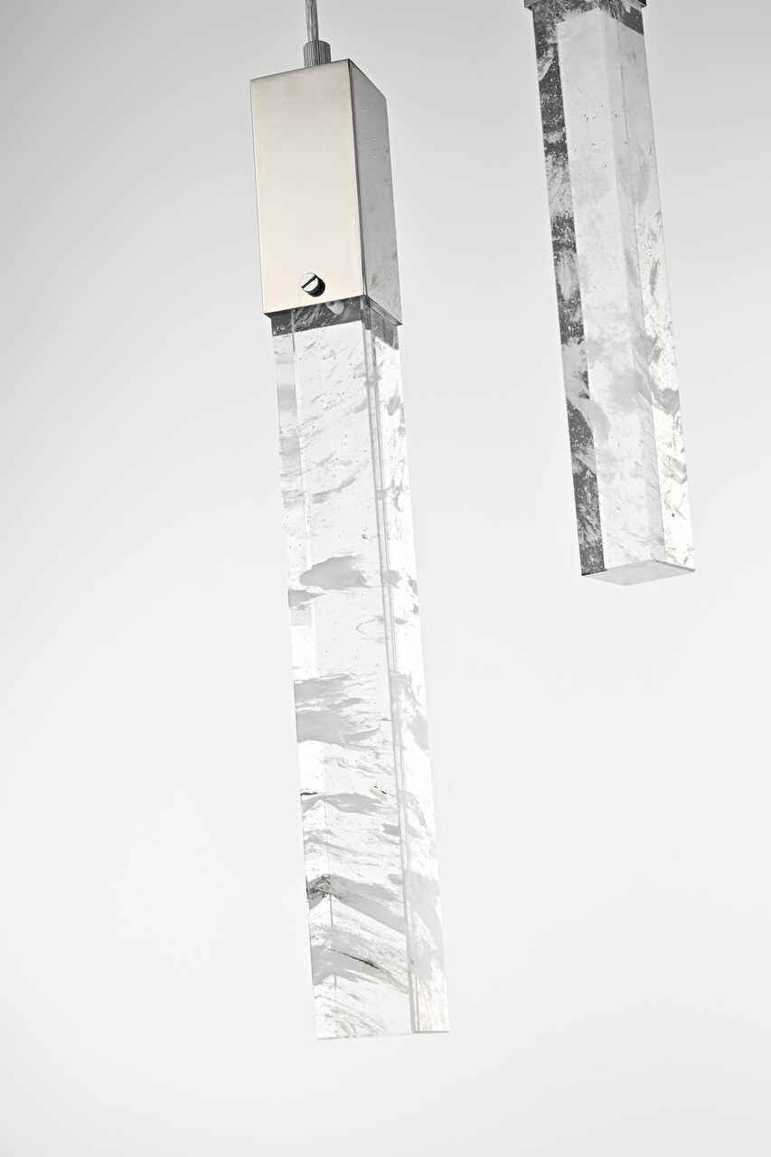 ELEGANT LIGHTING 2089G30C Aurora 30 inch Chandelier in Chrome