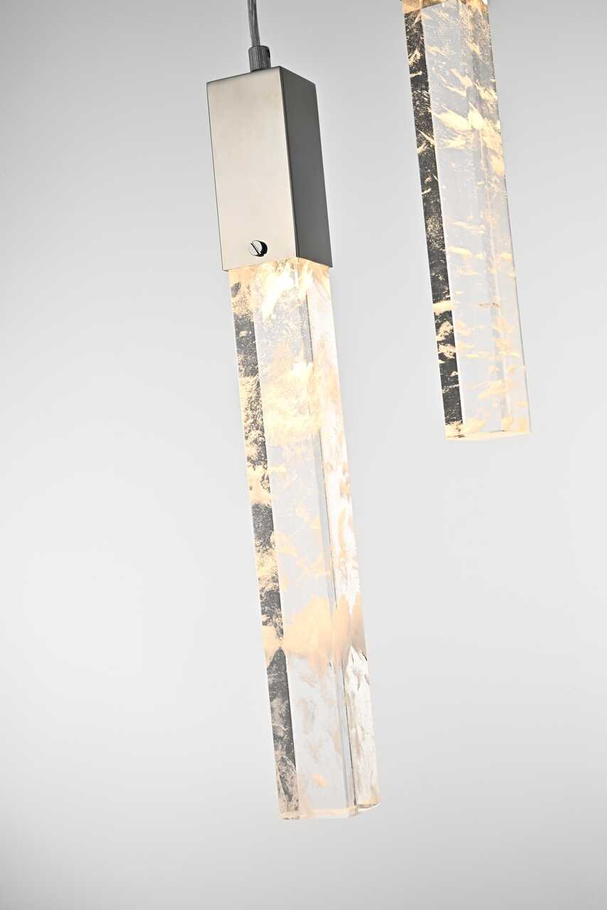 ELEGANT LIGHTING 2089G42C Aurora 42 inch Chandelier in Chrome
