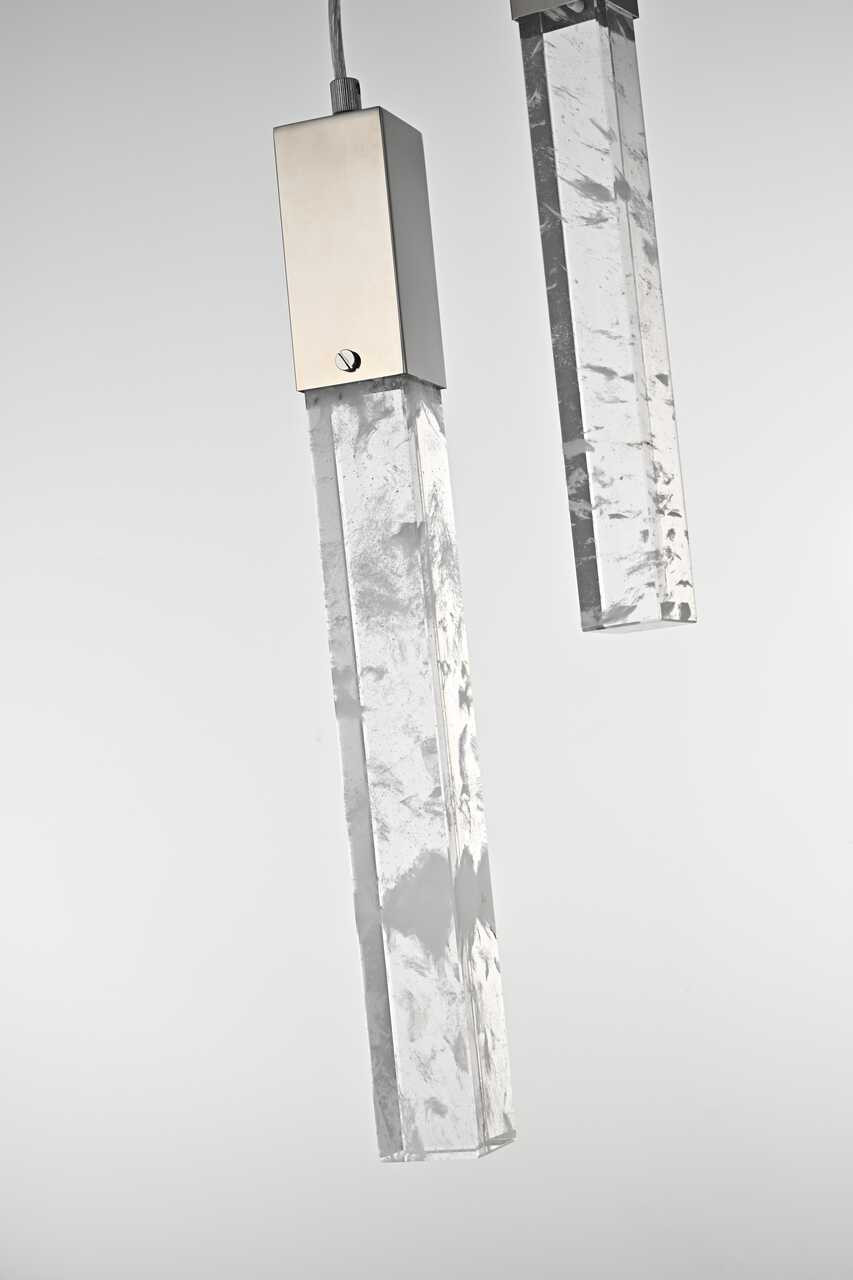 ELEGANT LIGHTING 2089G42C Aurora 42 inch Chandelier in Chrome