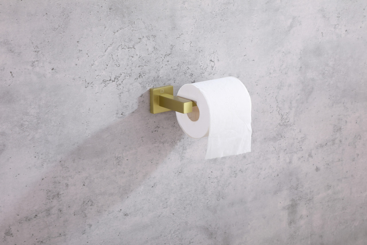 ELEGANT KITCHEN AND BATH HWB-12S2BGD Isla 2-Piece Bathroom Hardware Set in Brushed Gold