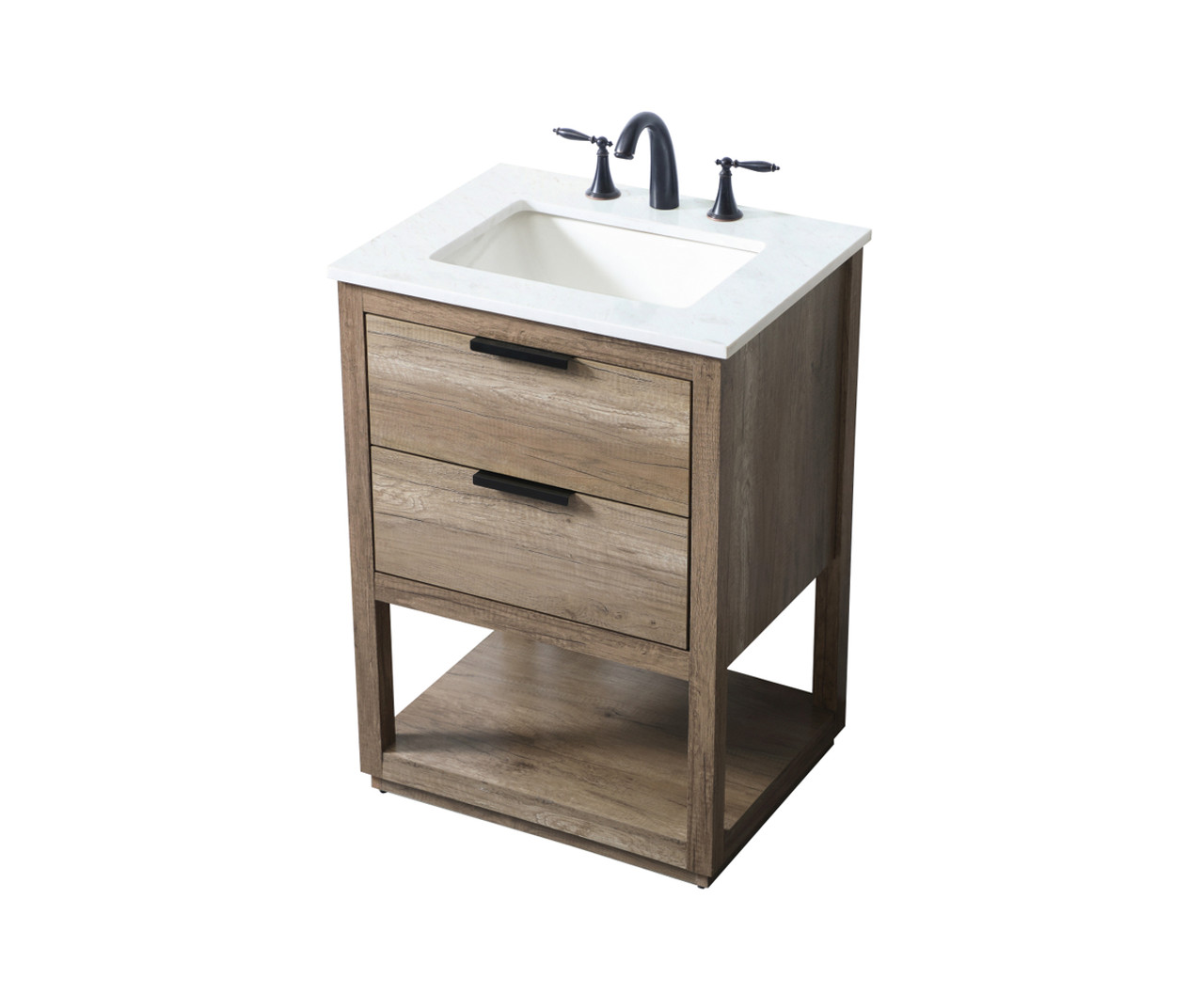 ELEGANT KITCHEN AND BATH FAS-9001BGD George Complete Shower Faucet System with Rough-in Valve in Brushed Gold