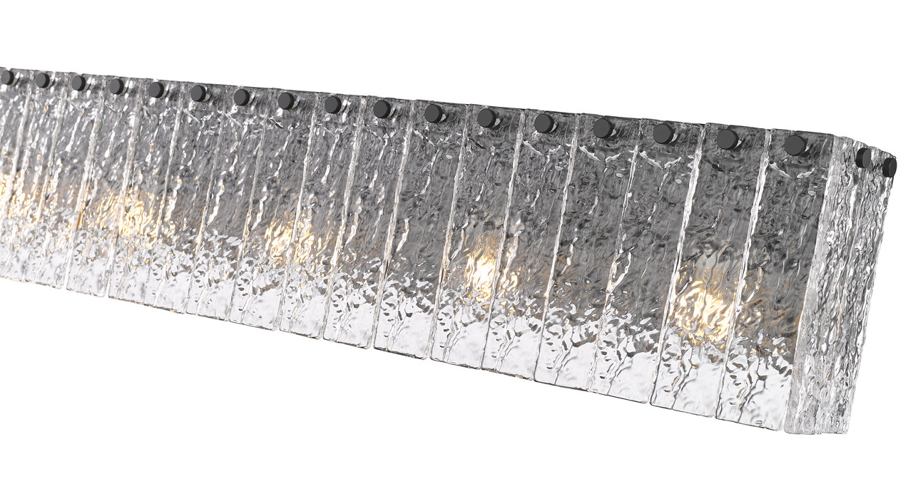 Z-LITE 1943-5V-MB 5 Light Vanity, Matte Black