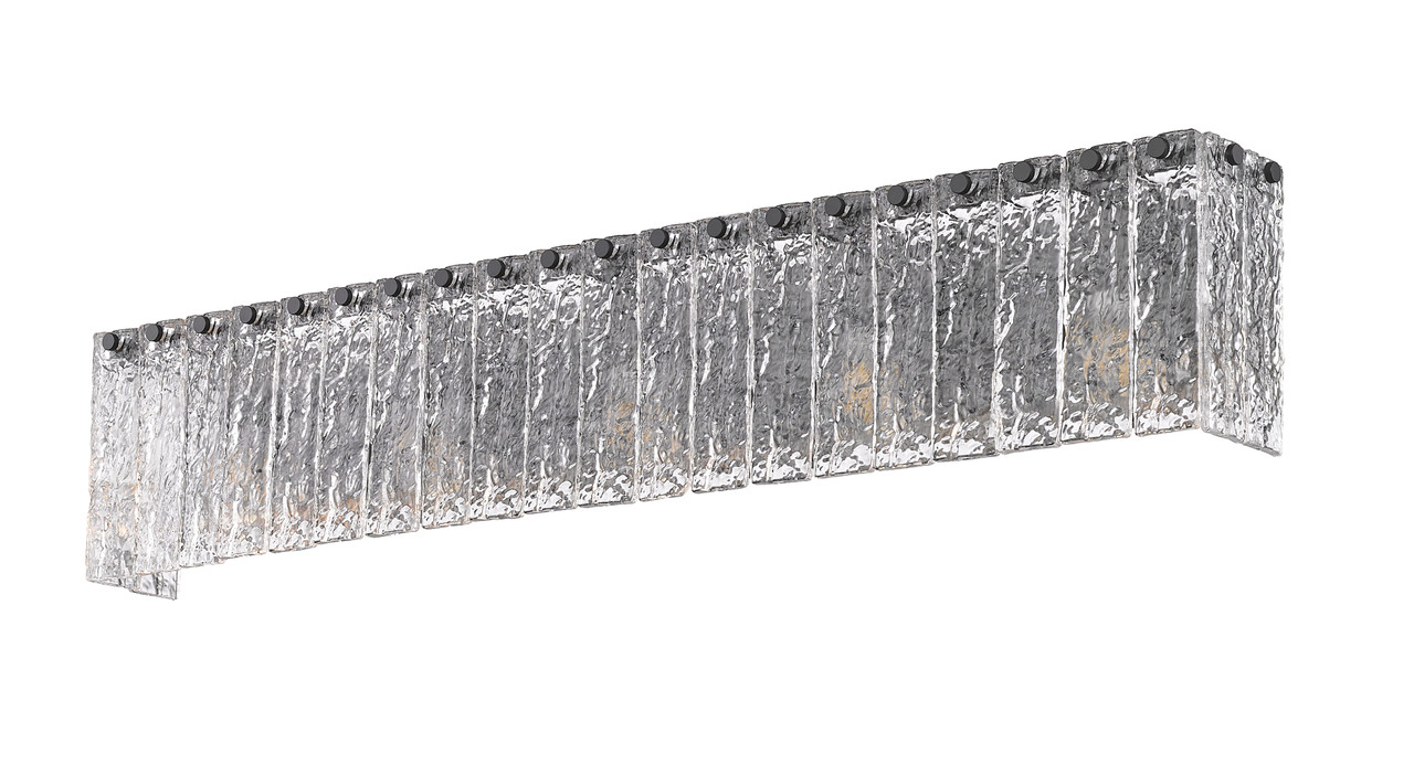 Z-LITE 1943-5V-MB 5 Light Vanity, Matte Black