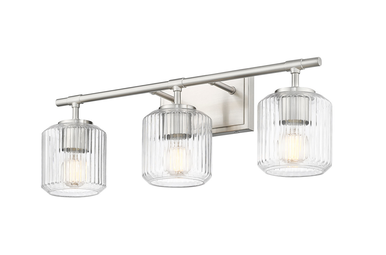 Z-LITE 7515-3V-BN 3 Light Vanity, Brushed Nickel