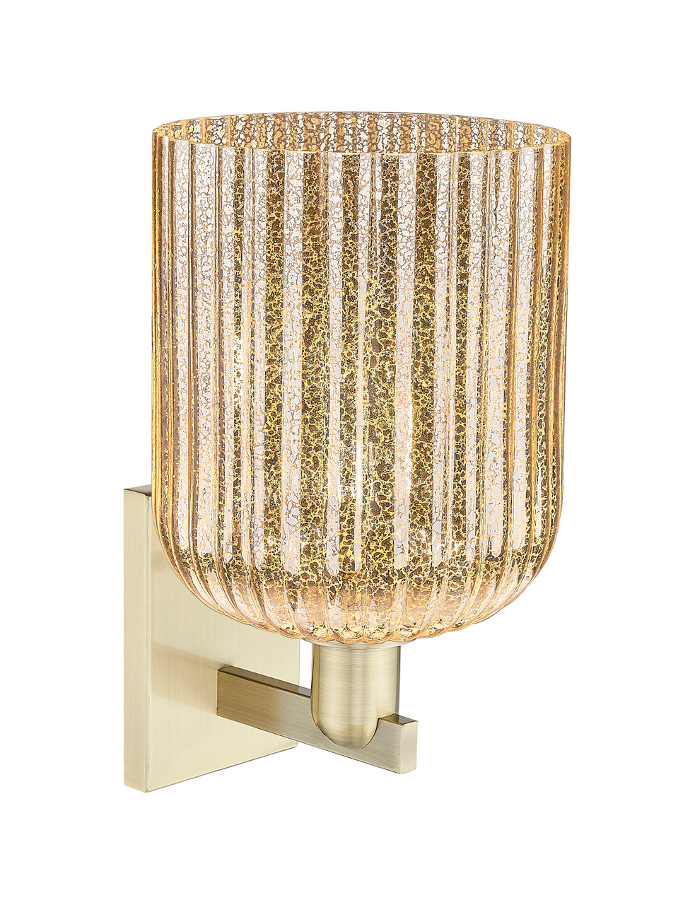 INNOVATIONS 716-1W-AB-G559-8ME Bridal Veil 1-Light Sconce Antique Brass