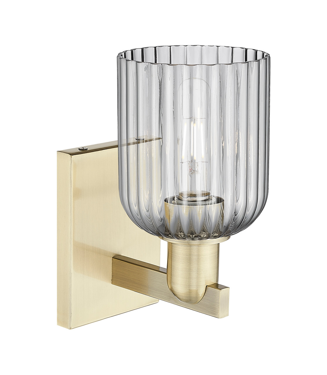 INNOVATIONS 716-1W-AB-G559-5SM Bridal Veil 1-Light Sconce Antique Brass