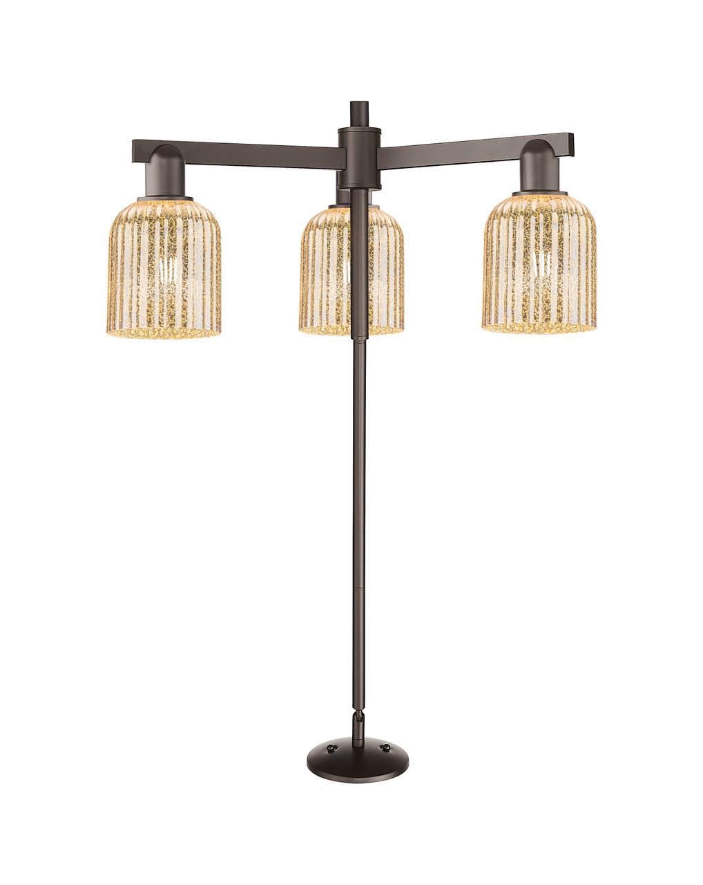 INNOVATIONS 716-1W-BK-G559-5ME Bridal Veil 1-Light Sconce Matte Black