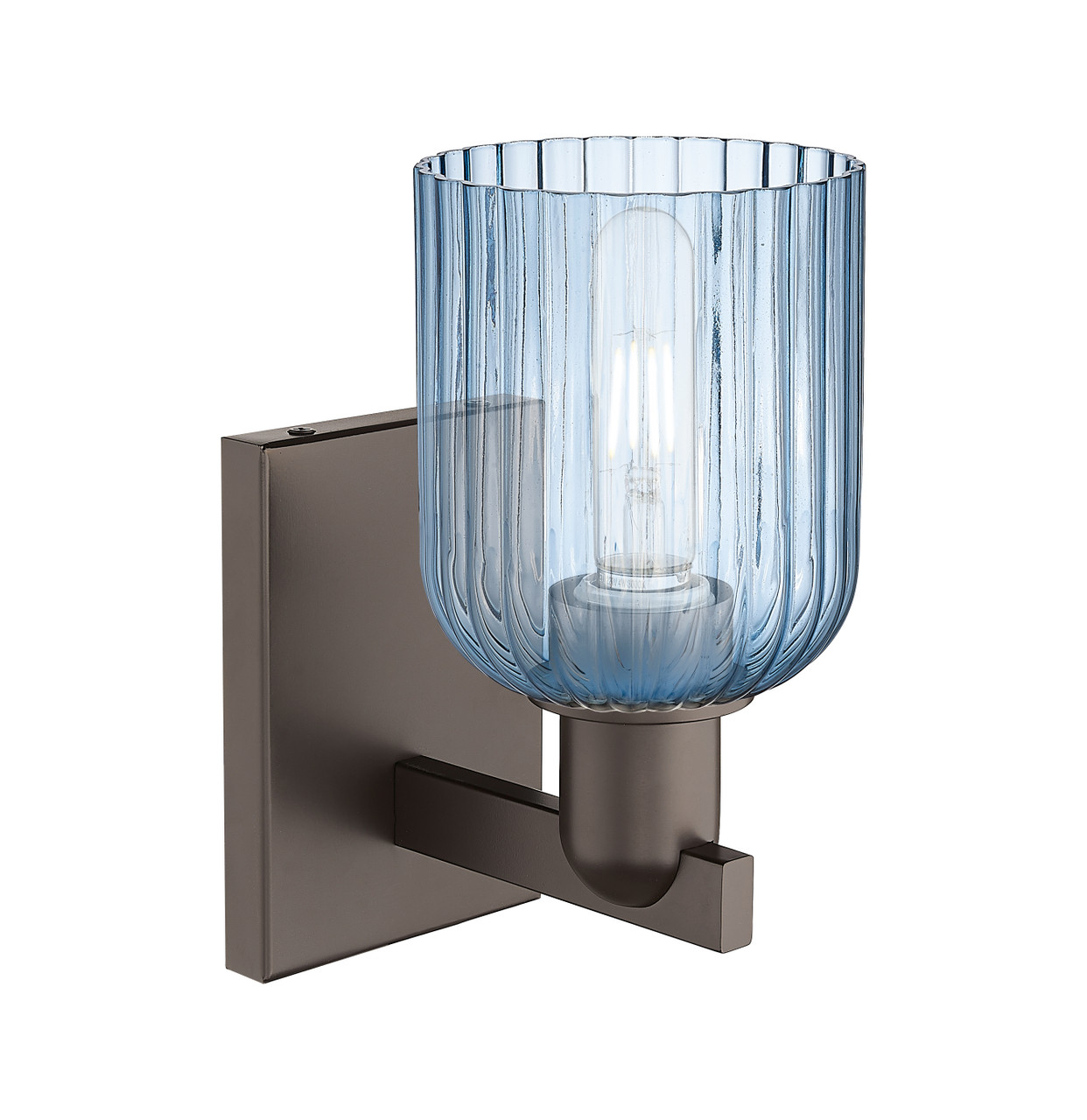 INNOVATIONS 716-1W-OB-G559-5BL Bridal Veil 1-Light Sconce Oil Rubbed Bronze