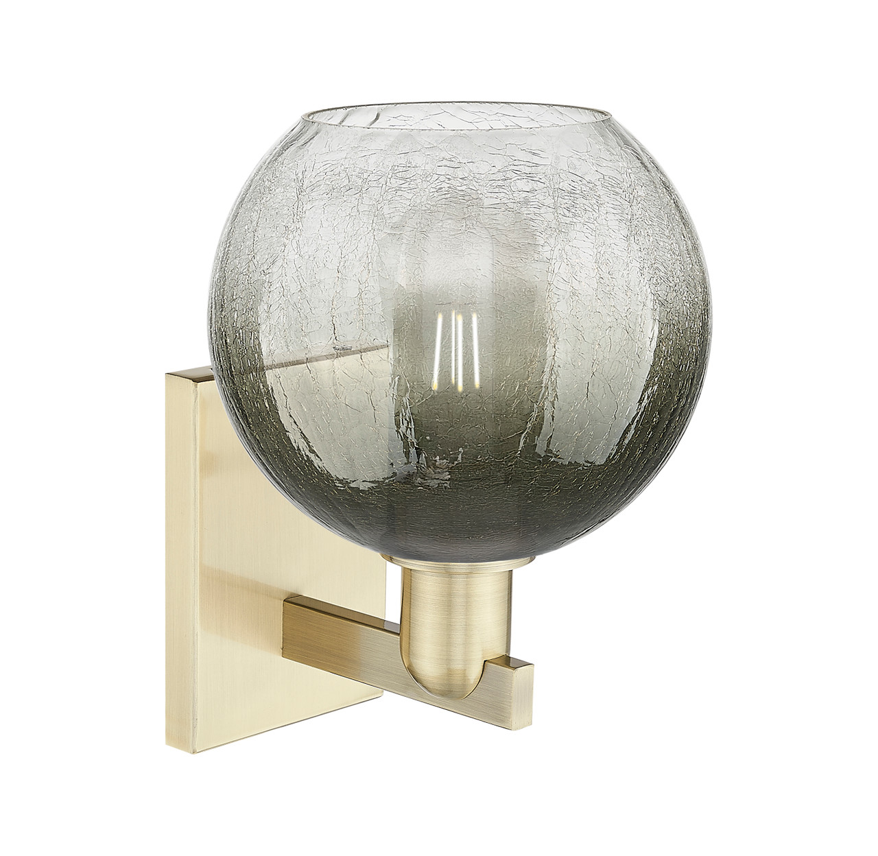 INNOVATIONS 716-1W-AB-G483-8SL Brookhaven Globe 1-Light Sconce Antique Brass