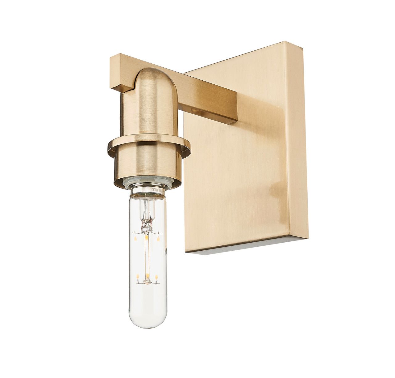 INNOVATIONS 716-1W-CB-G483-8AM Brookhaven Globe 1-Light Sconce Champagne Bronze