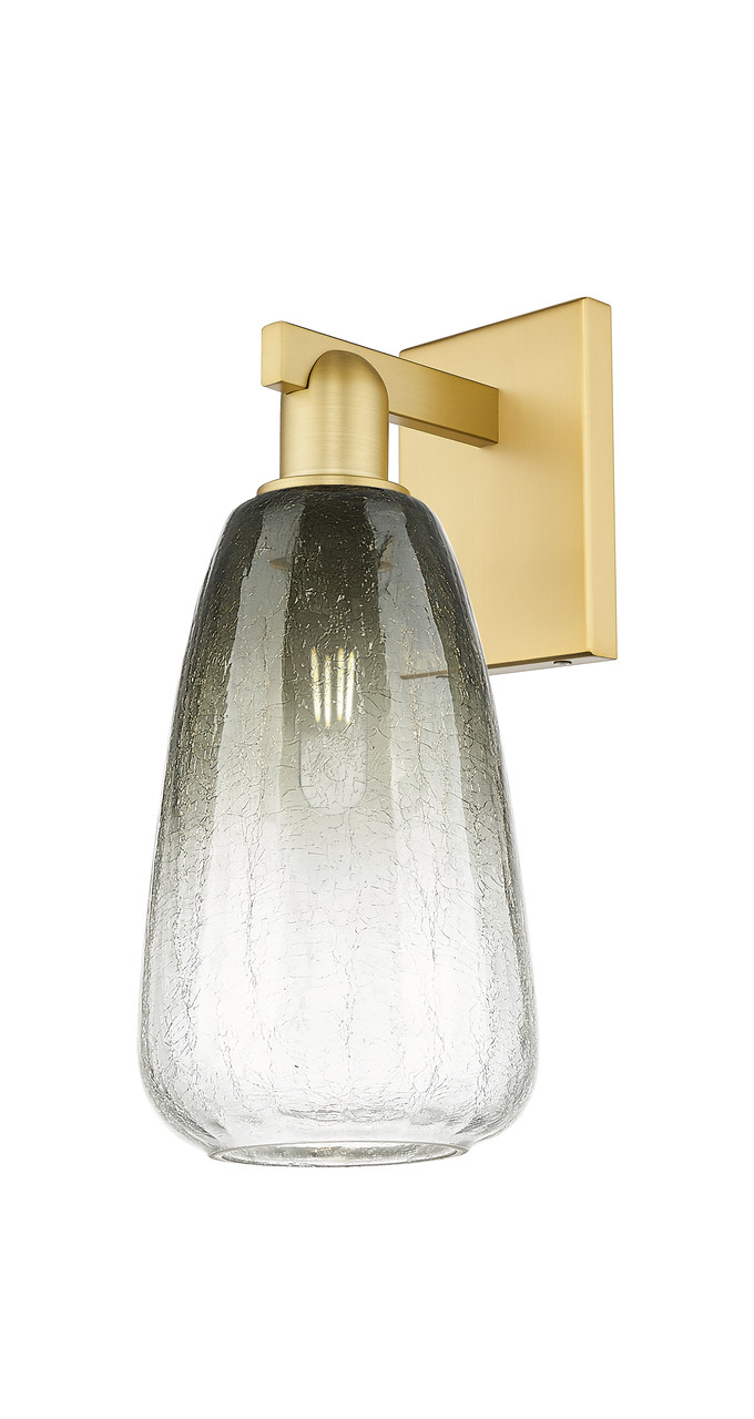 INNOVATIONS 716-1W-SG-G480-6SL Brookhaven Almond 1-Light Sconce Satin Gold