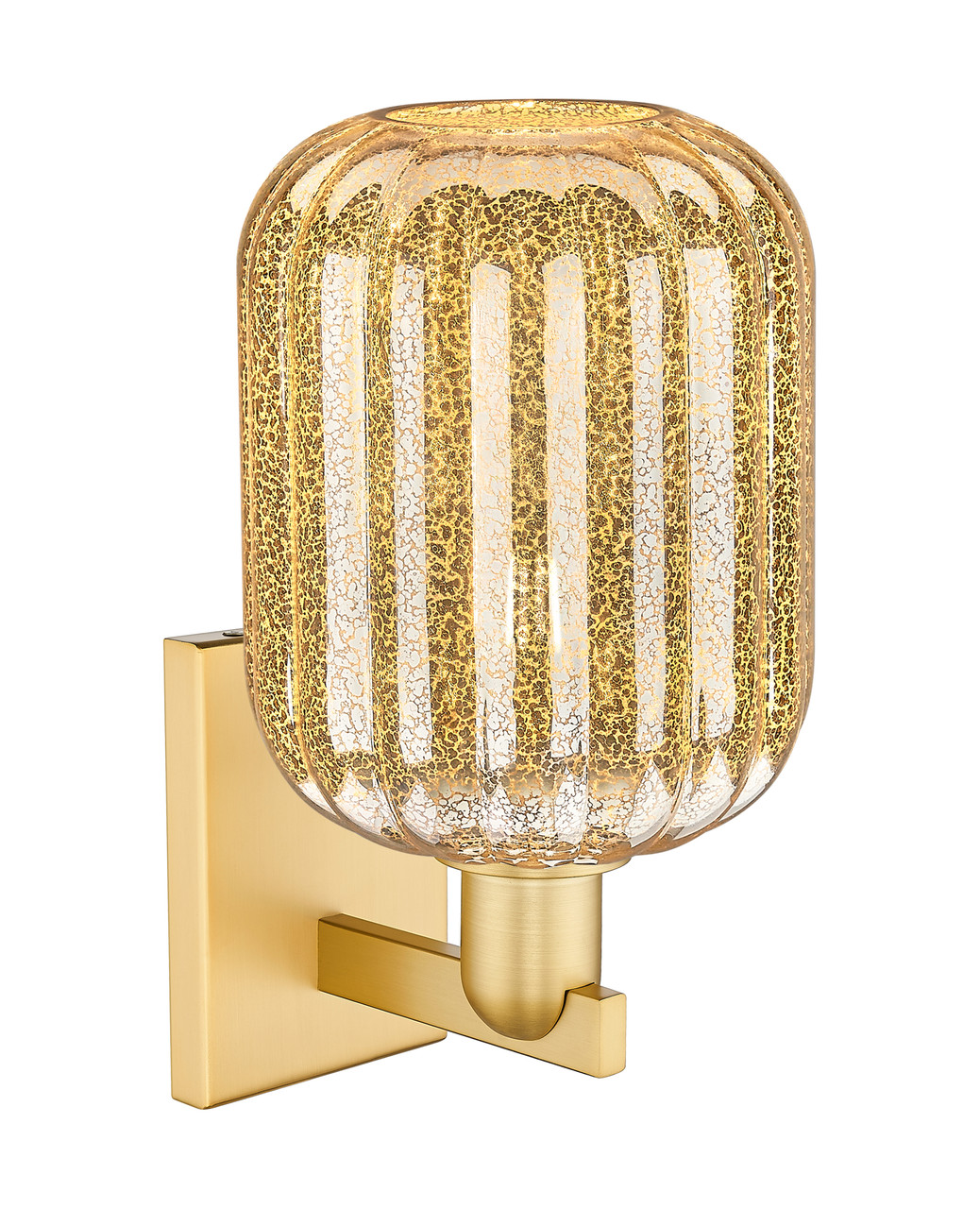 INNOVATIONS 716-1W-SG-G460-7ME Preston 1-Light Sconce Satin Gold