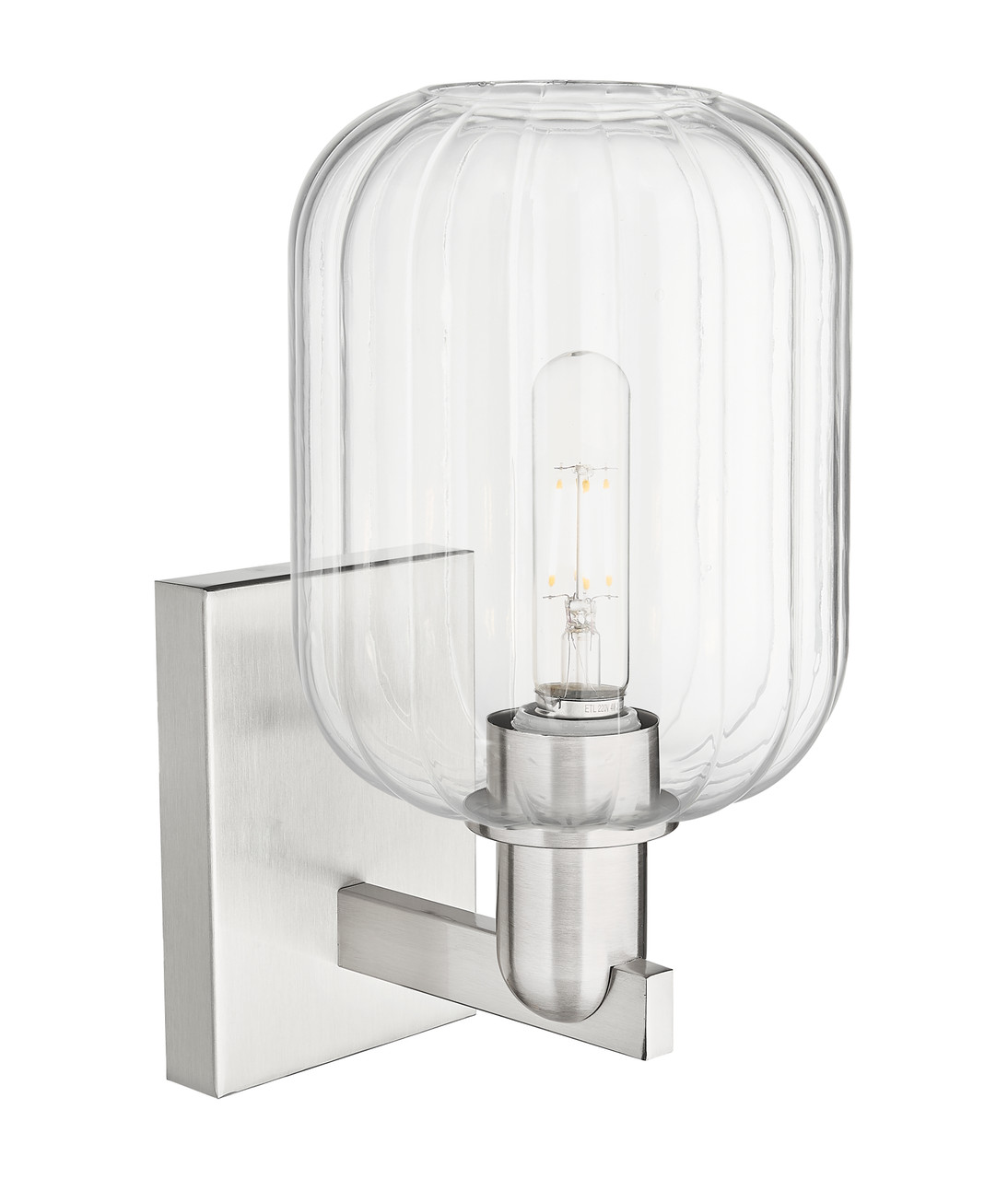INNOVATIONS 716-1W-SN-G460-7CL Preston 1-Light Sconce Brushed Satin Nickel