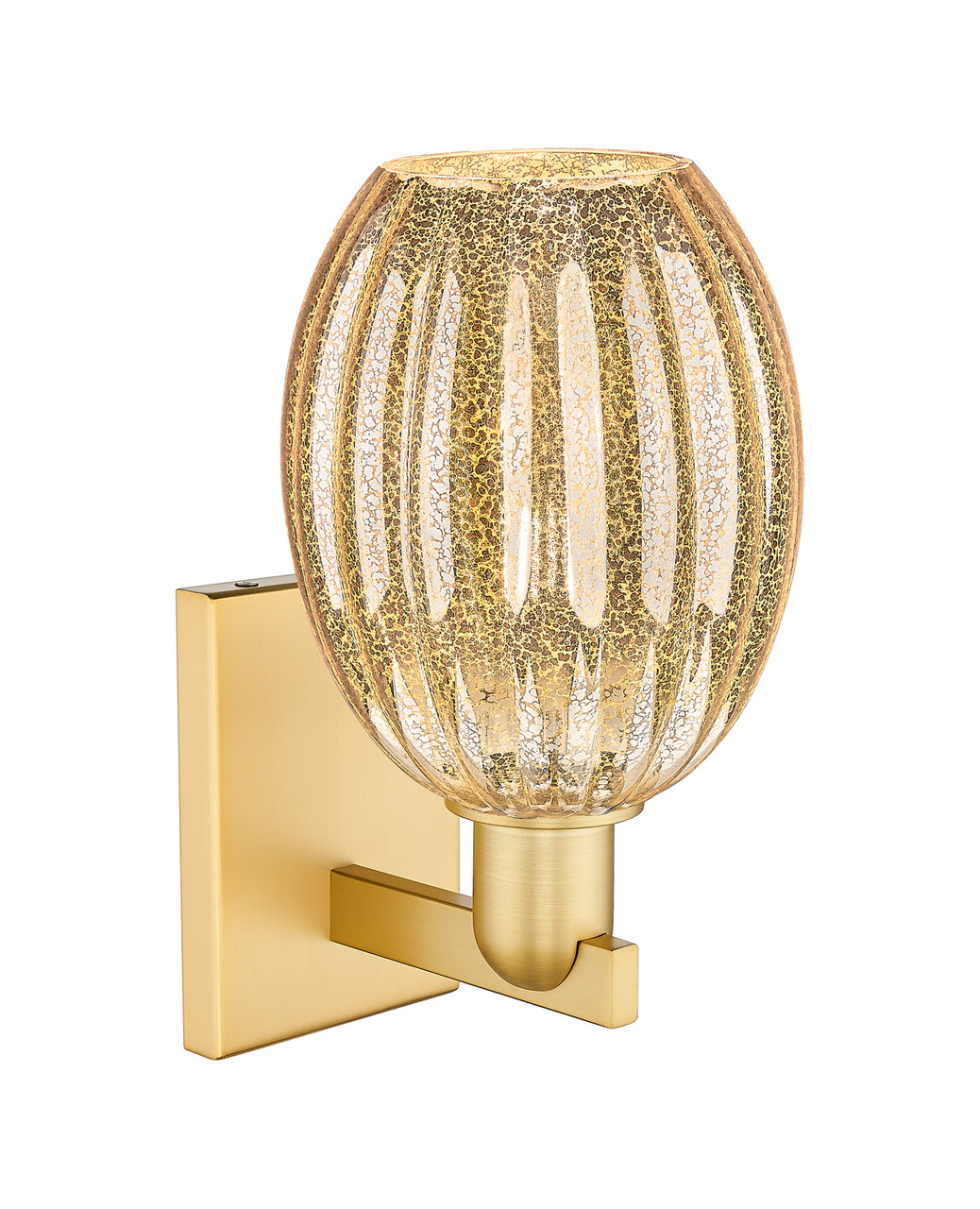 INNOVATIONS 716-1W-SG-G459-6ME Preston 1-Light Sconce Satin Gold
