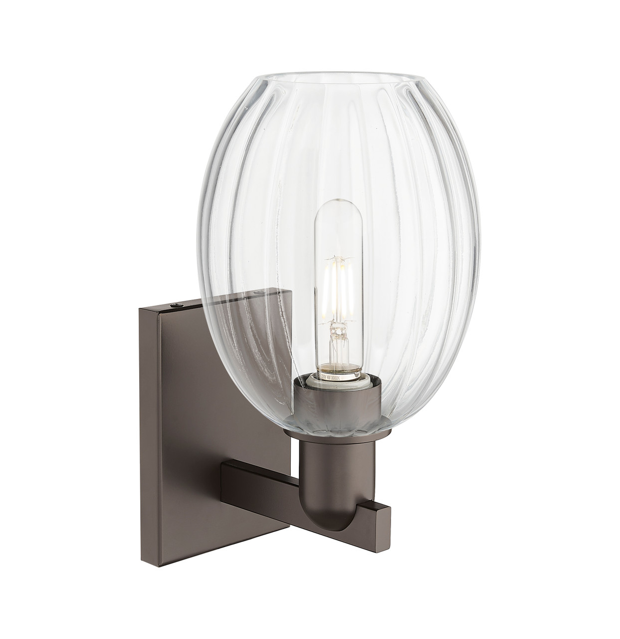 INNOVATIONS 716-1W-OB-G459-6CL Preston 1-Light Sconce Oil Rubbed Bronze