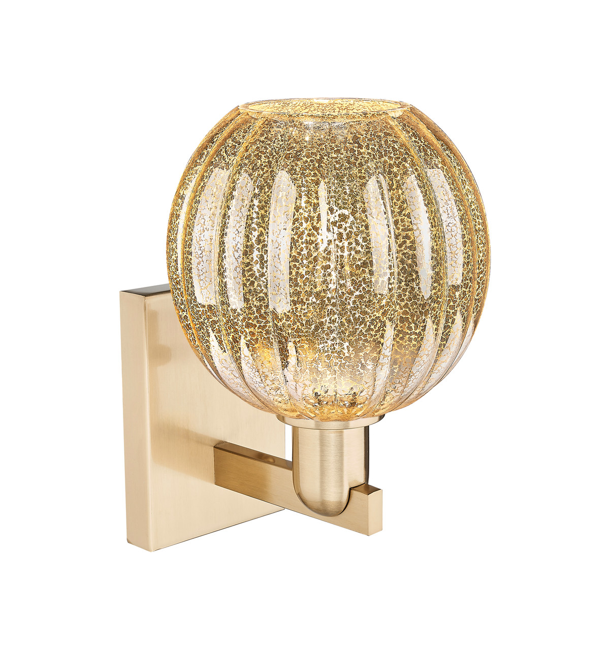 INNOVATIONS 716-1W-CB-G458-7ME Preston 1-Light Sconce Champagne Bronze