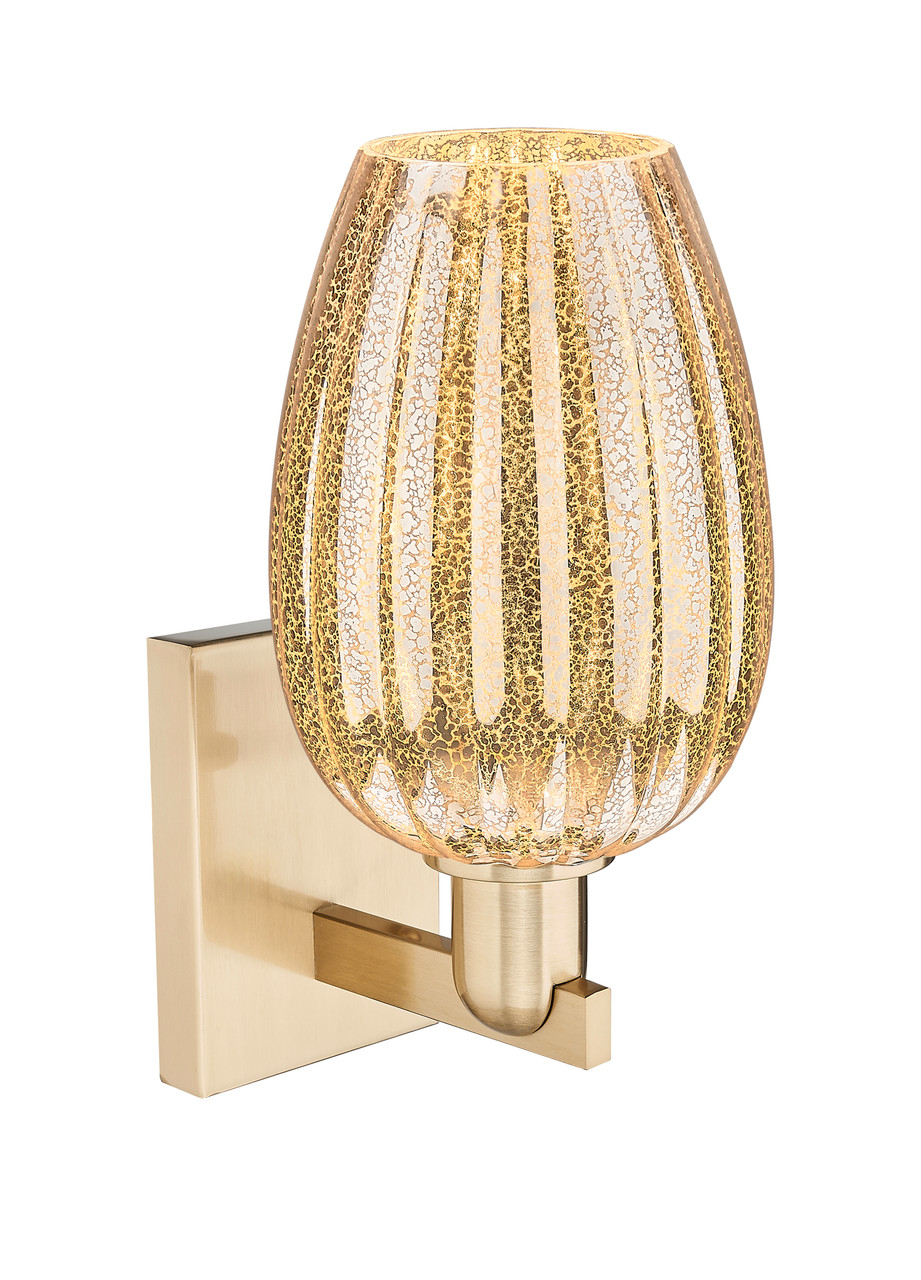 INNOVATIONS 716-1W-CB-G457-6ME Preston 1-Light Sconce Champagne Bronze