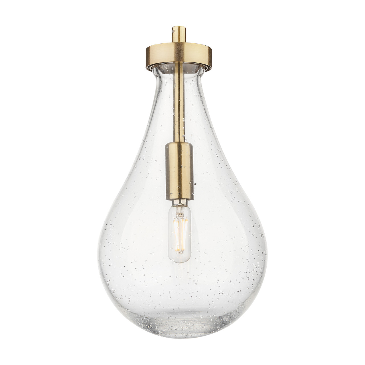 INNOVATIONS 451-1W-CB-G451-7SDY Owego 1-Light Sconce Champagne Bronze