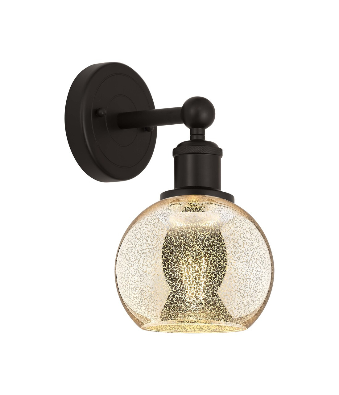 INNOVATIONS 616-1W-OB-G128-6 Athens 1-Light Sconce Oil Rubbed Bronze