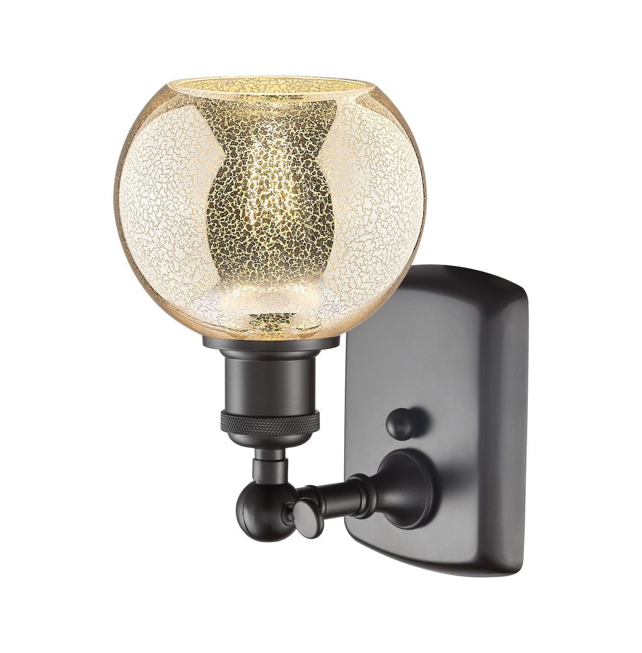 INNOVATIONS 516-1W-OB-G128-6 Athens 1-Light Sconce Oil Rubbed Bronze