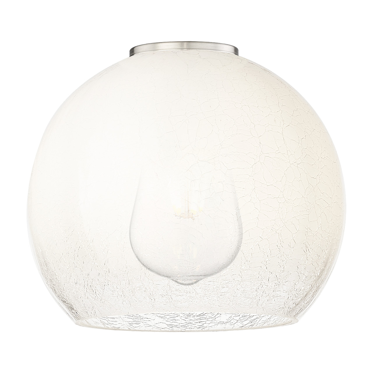 INNOVATIONS 716-1W-SG-G483-8OP Brookhaven Globe 1-Light Sconce Satin Gold