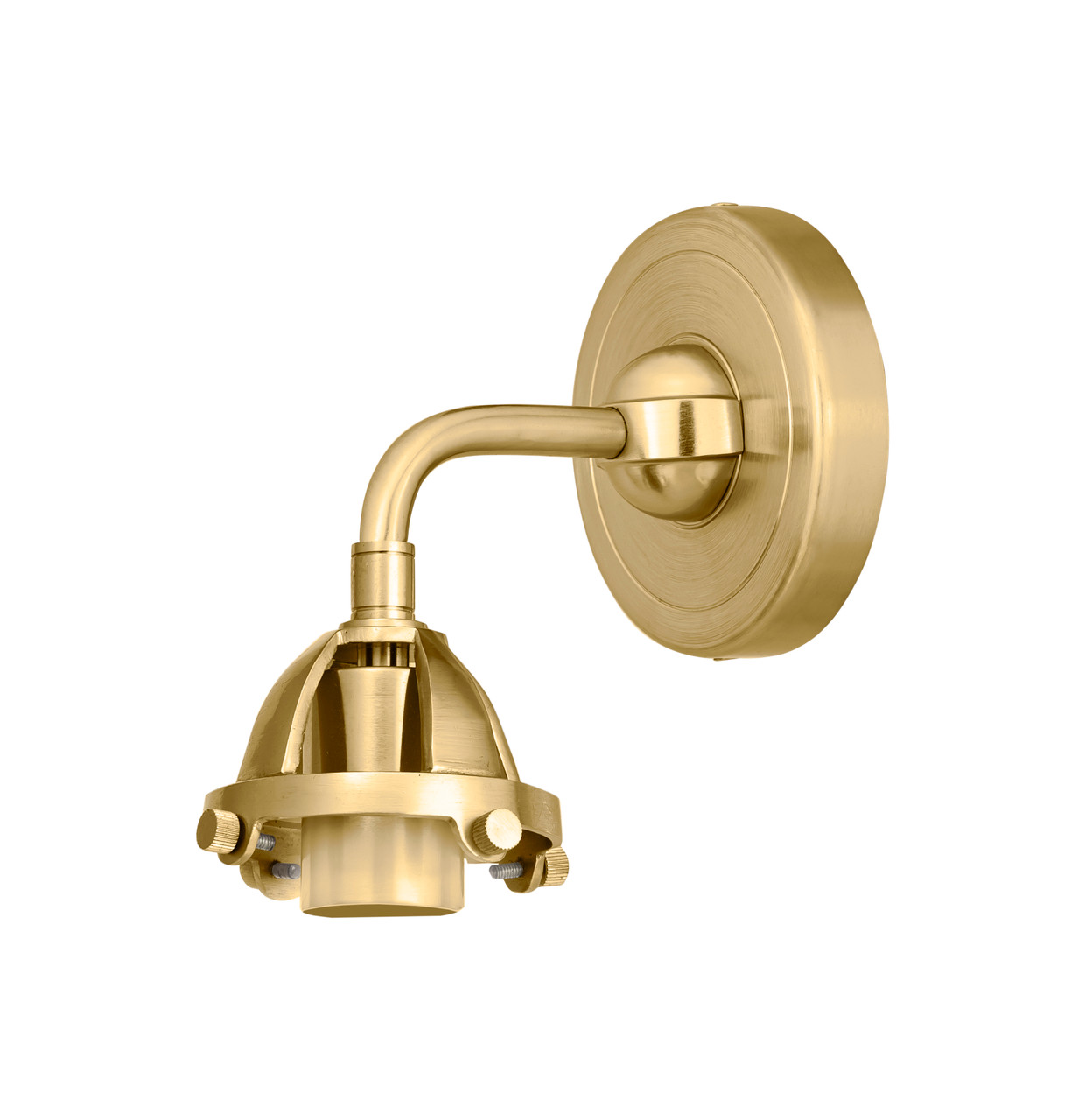 INNOVATIONS 288-1W-SG Nouveau 2 1-Light Sconce Satin Gold