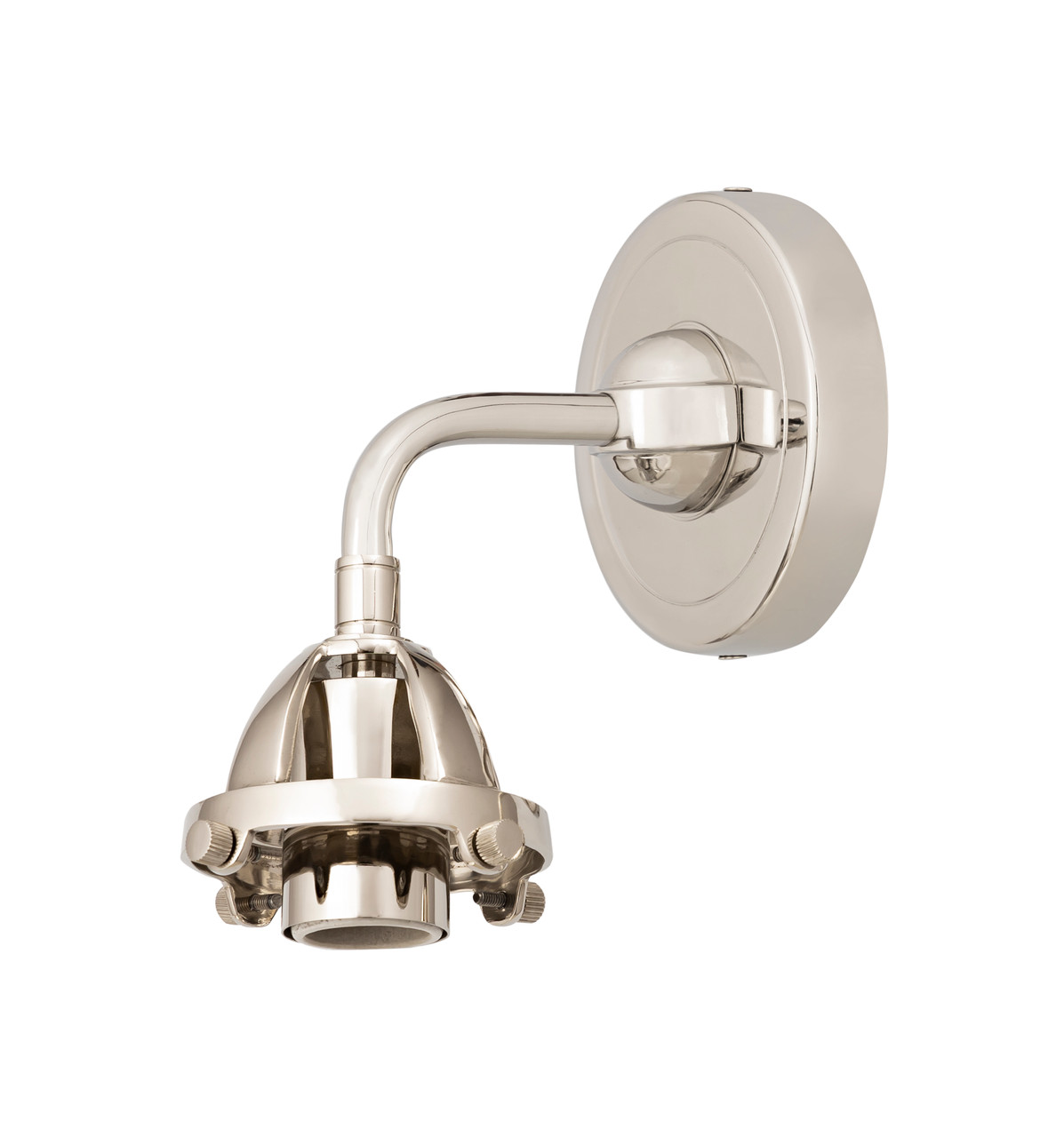 INNOVATIONS 288-1W-PN Nouveau 2 1-Light Sconce Polished Nickel
