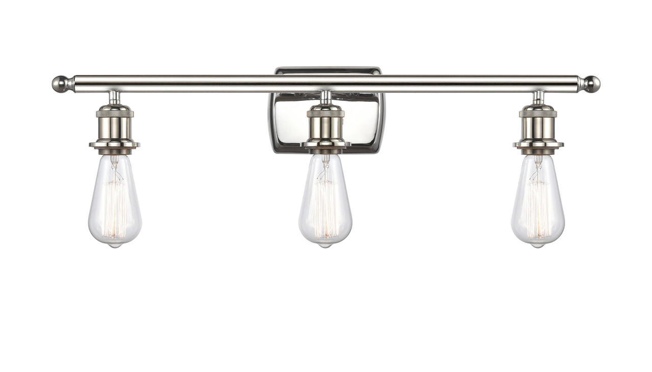INNOVATIONS 916-3W-PN-G208-6 Beacon 3-Light Bath Vanity Light Polished Nickel