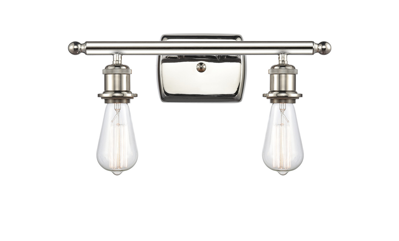 INNOVATIONS 916-2W-PN-G208-6 Beacon 2-Light Bath Vanity Light Polished Nickel