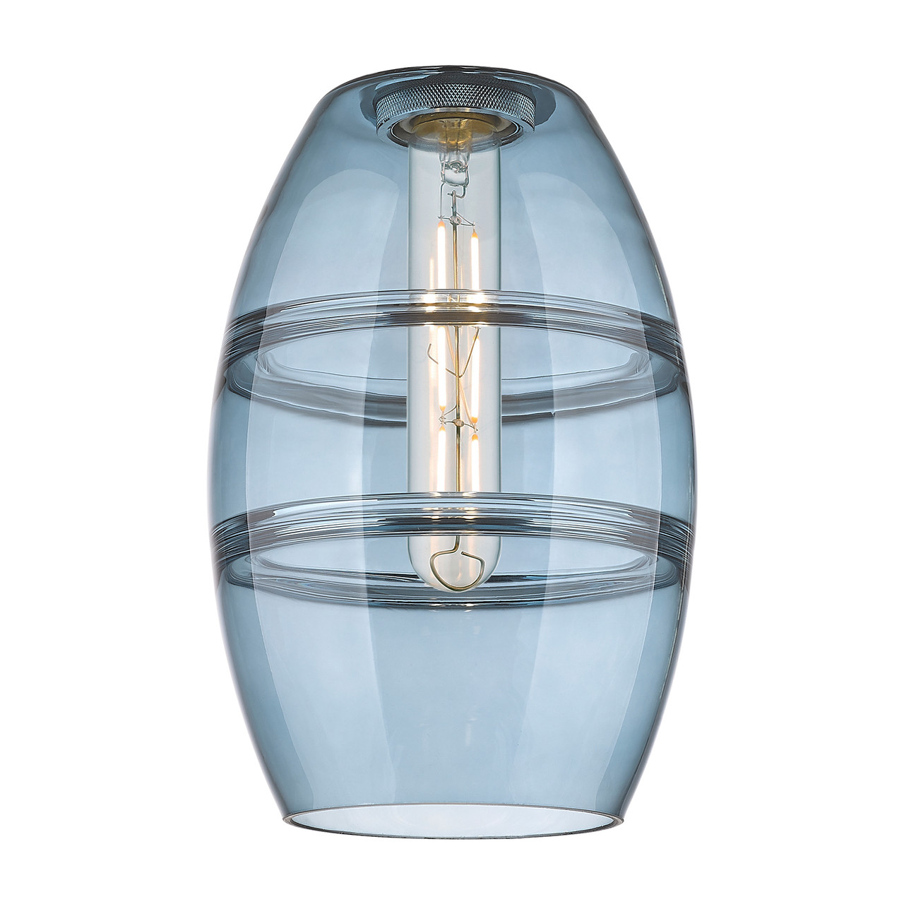 INNOVATIONS 616-2W-SN-G557-6BL Vaz 2-Light Bath Vanity Light Brushed Satin Nickel