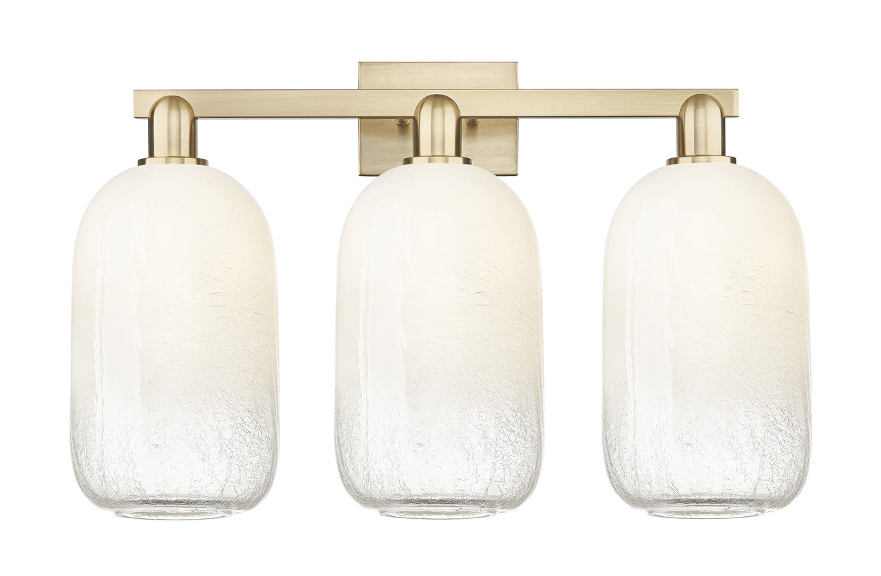 INNOVATIONS 716-3W-CB-G482-7OP Brookhaven Cloche 3-Light Bath Vanity Light Champagne Bronze