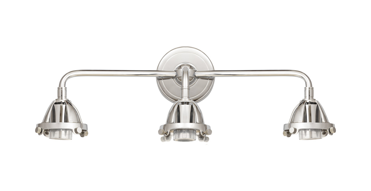 INNOVATIONS 288-3W-PC Nouveau 2 3-Light Bath Vanity Light Polished Chrome