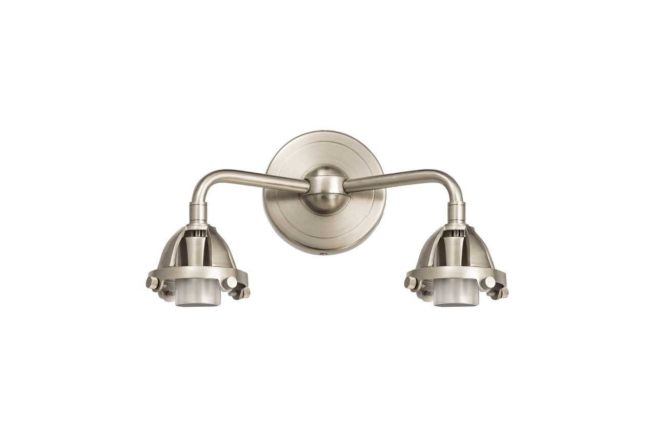 INNOVATIONS 288-2W-SN Nouveau 2 2-Light Bath Vanity Light Brushed Satin Nickel