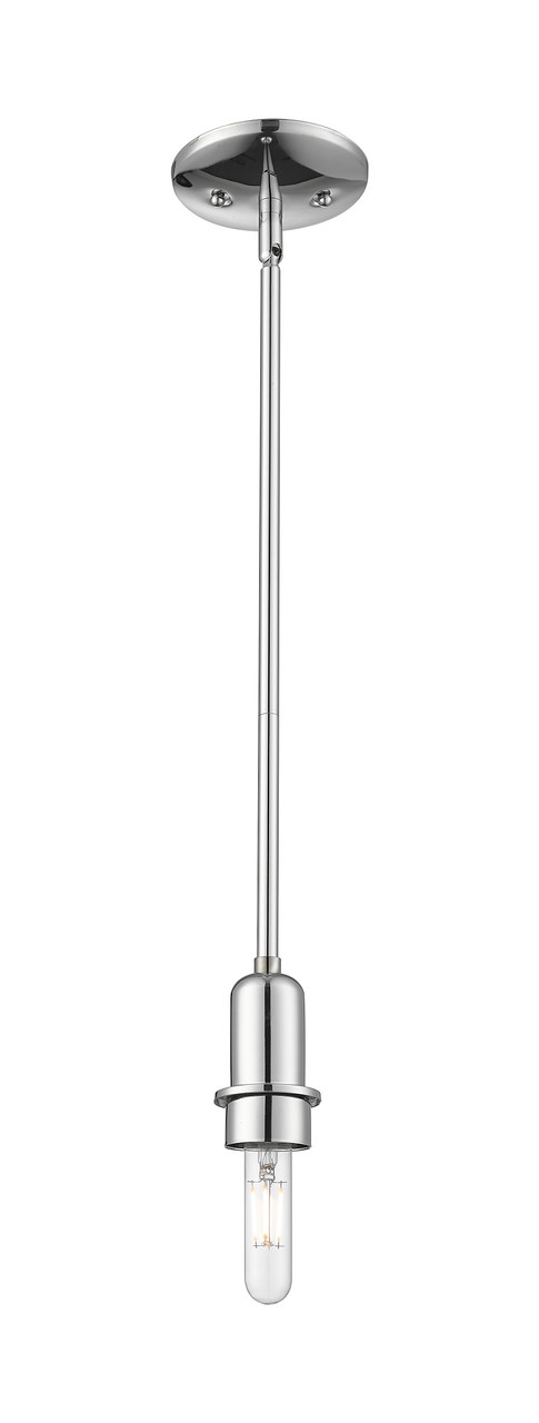 INNOVATIONS 716-1S-PC-G482-7SB Brookhaven Cloche 1-Light Mini Pendant Polished Chrome