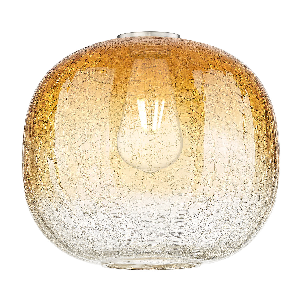 INNOVATIONS 716-1S-AB-G481-10AM Brookhaven Sphere 1-Light Mini Pendant Antique Brass