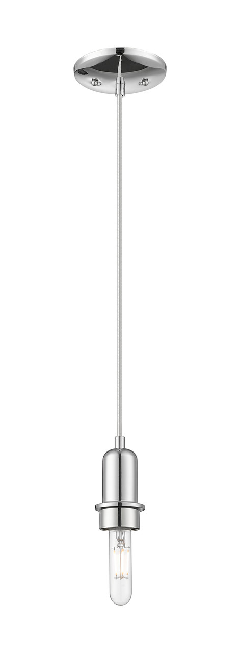 INNOVATIONS 716-1P-PC-G480-6SL Brookhaven Almond 1-Light Mini Pendant Polished Chrome