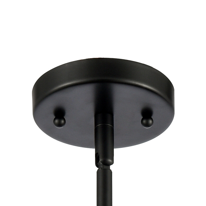 INNOVATIONS 411-1SL-BK-G410-18ME Newton Sphere 1-Light Pendant Matte Black