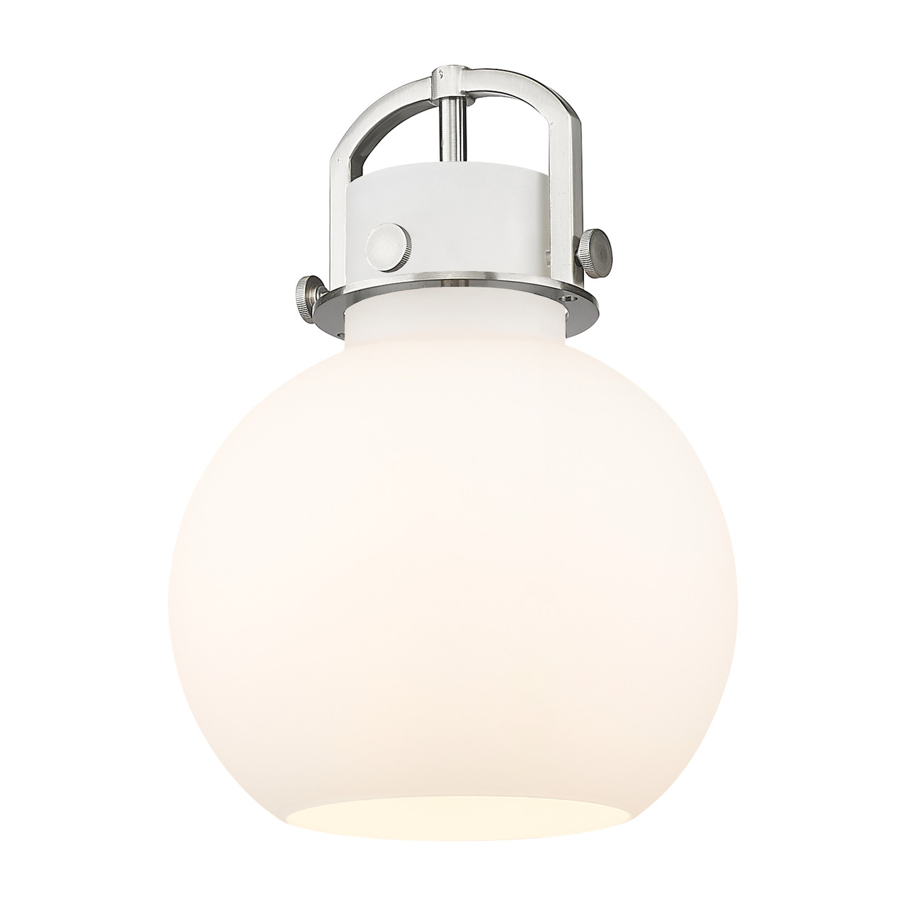 INNOVATIONS 411-1SM-CB-G410-10WH Newton Sphere 1-Light Mini Pendant Champagne Bronze