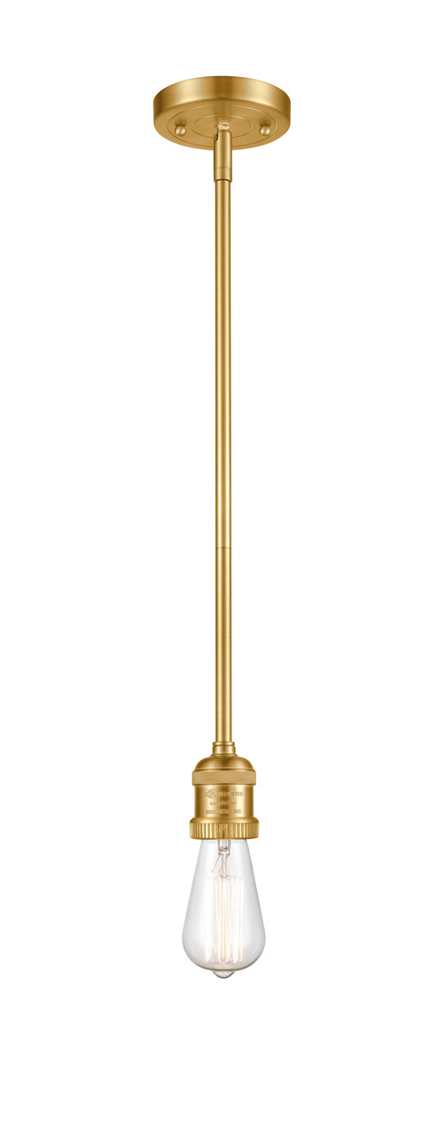 INNOVATIONS 201S-SG-G208-18 Beacon 1-Light Pendant Satin Gold