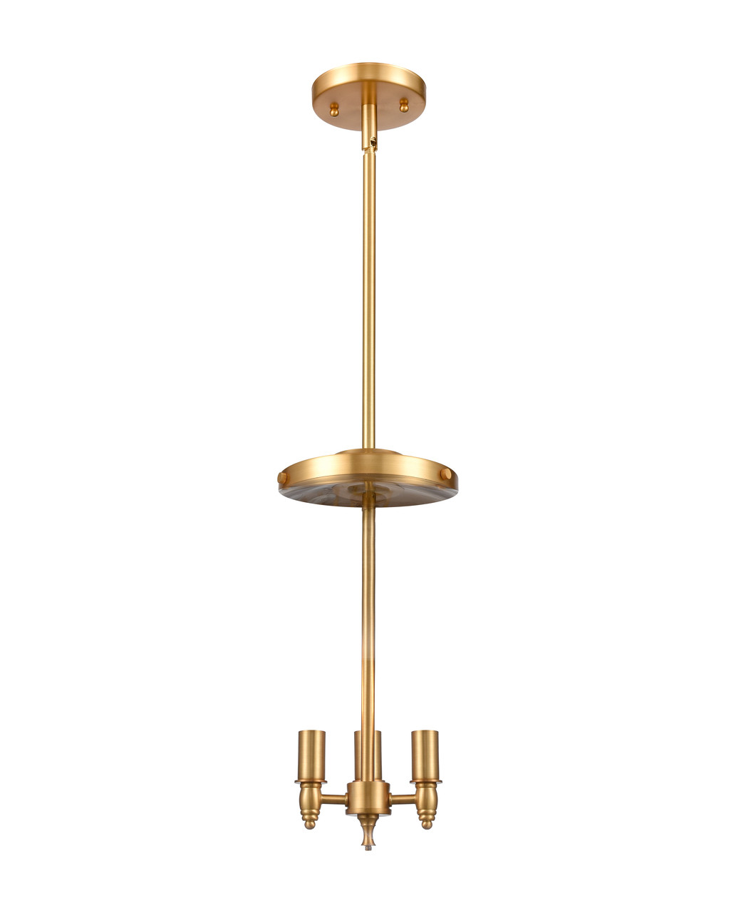 INNOVATIONS 221-3S-SG-G208-18 Beacon 3-Light Pendant Satin Gold