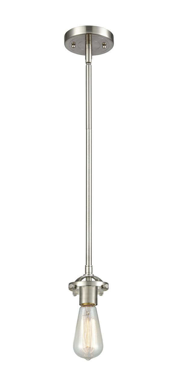 INNOVATIONS 284-1S-SN-G208-12 Beacon 1-Light Mini Pendant Brushed Satin Nickel