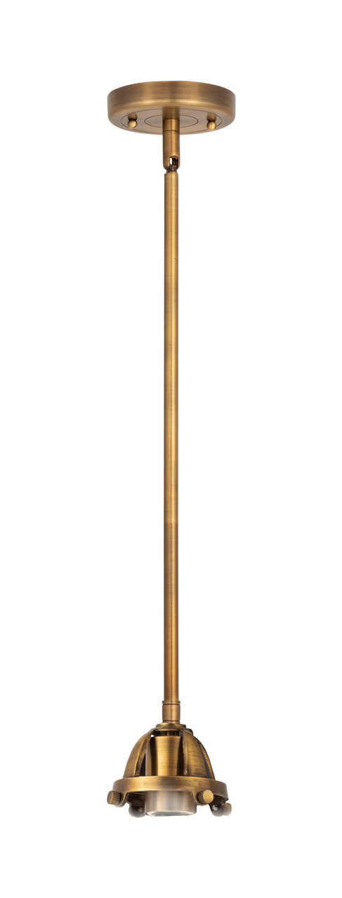 INNOVATIONS 288-1S-BB-G208-12 Beacon 1-Light Mini Pendant Brushed Brass