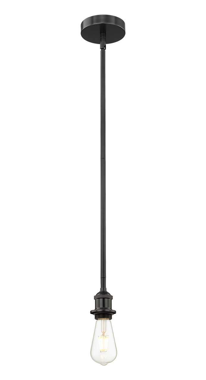 INNOVATIONS 616-1S-BK-G208-10 Beacon 1-Light Mini Pendant Matte Black